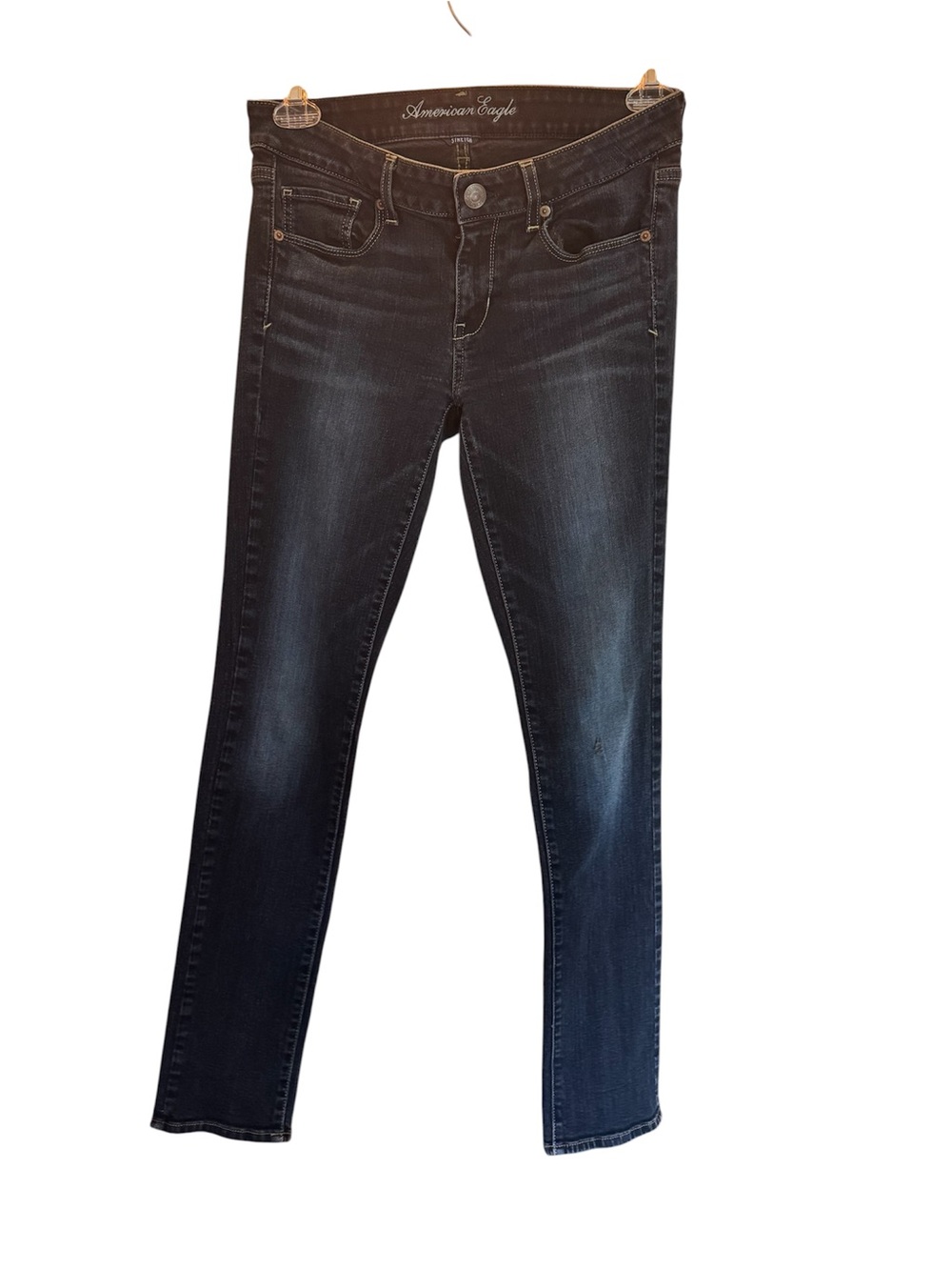 American Eagle Outfitters Dark Blue Skinny Jeans